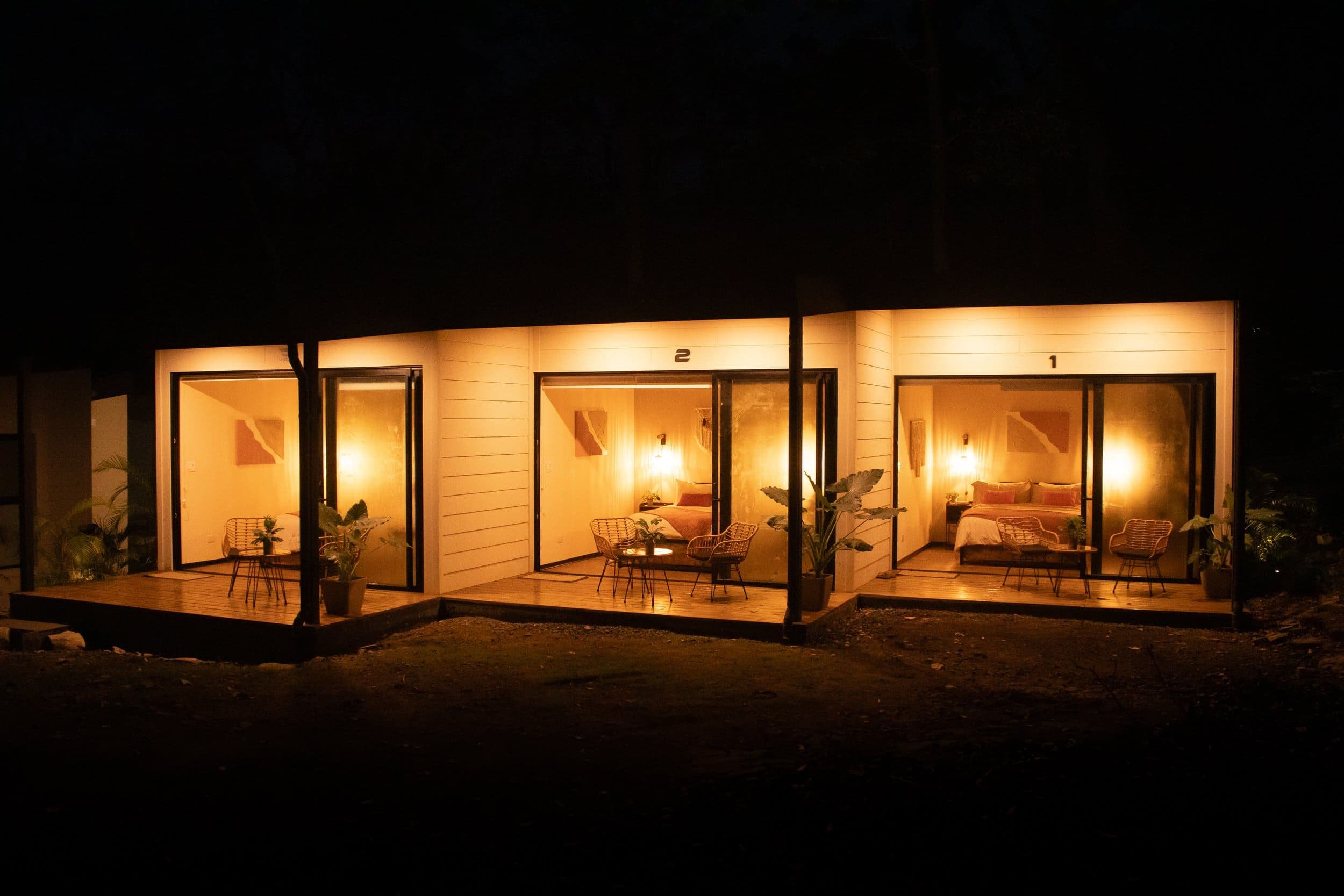Avani rooms at night